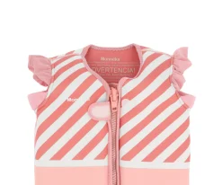Chaleco Flotador Aprendizaje Stripes Bloom & Blush