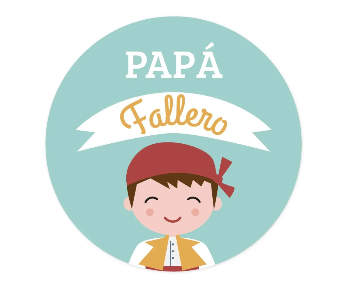 Chapa Papá Fallero