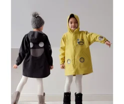 Chaqueta Impermeable Cortavientos Wistiti Amarilla