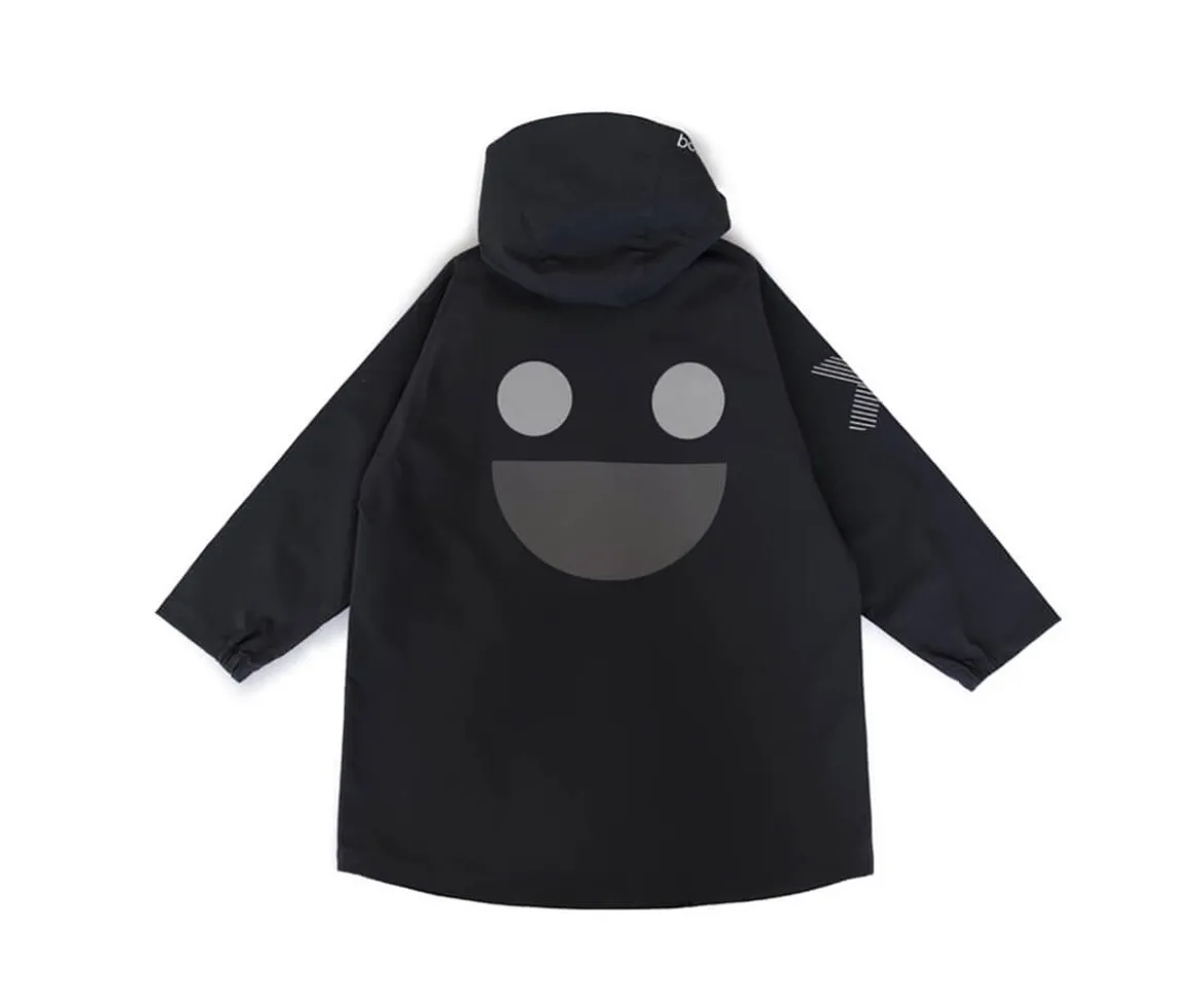 Chaqueta Impermeable Cortavientos Wistiti Negra