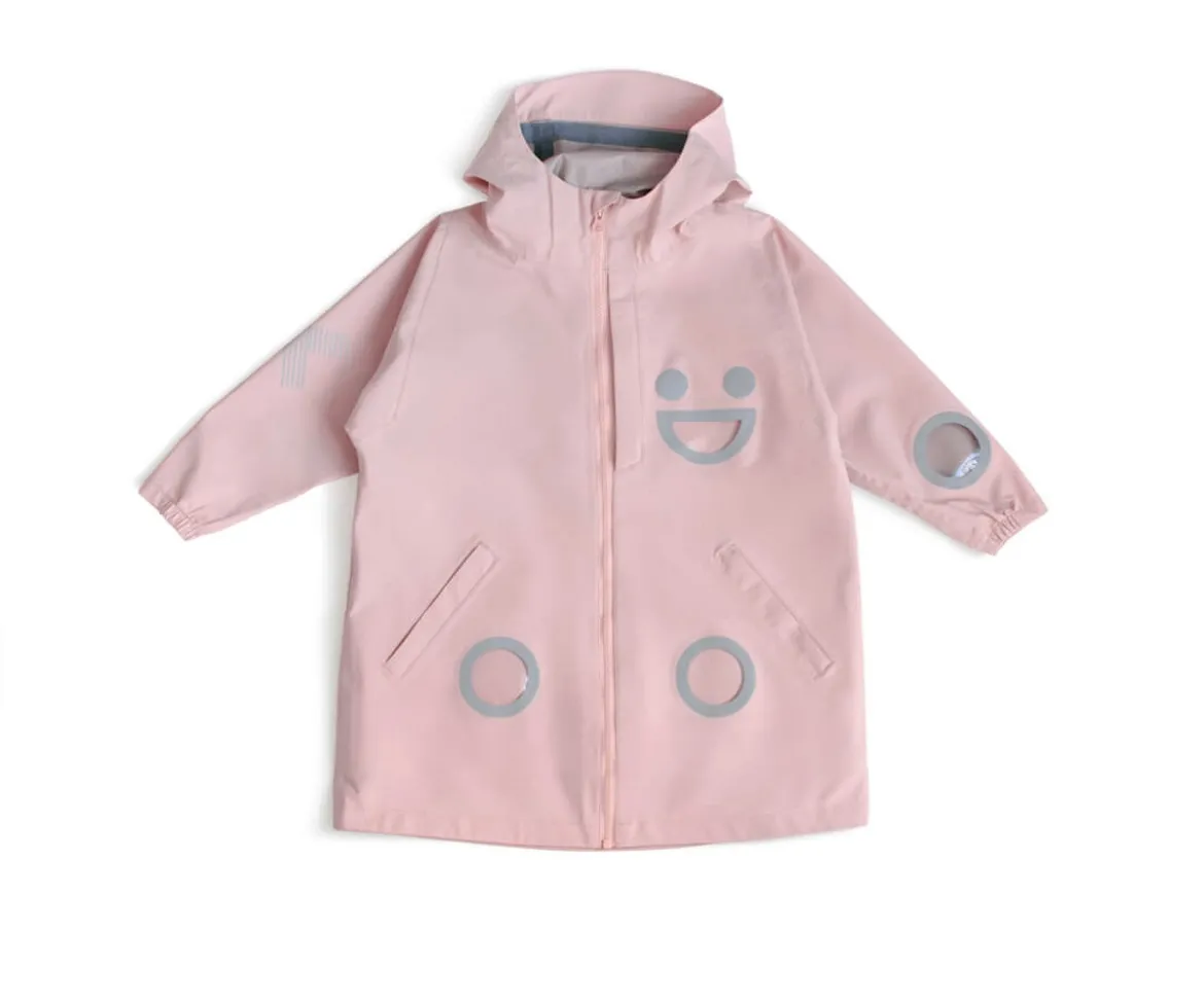 Chaqueta Impermeable Cortavientos Wistiti Rosa