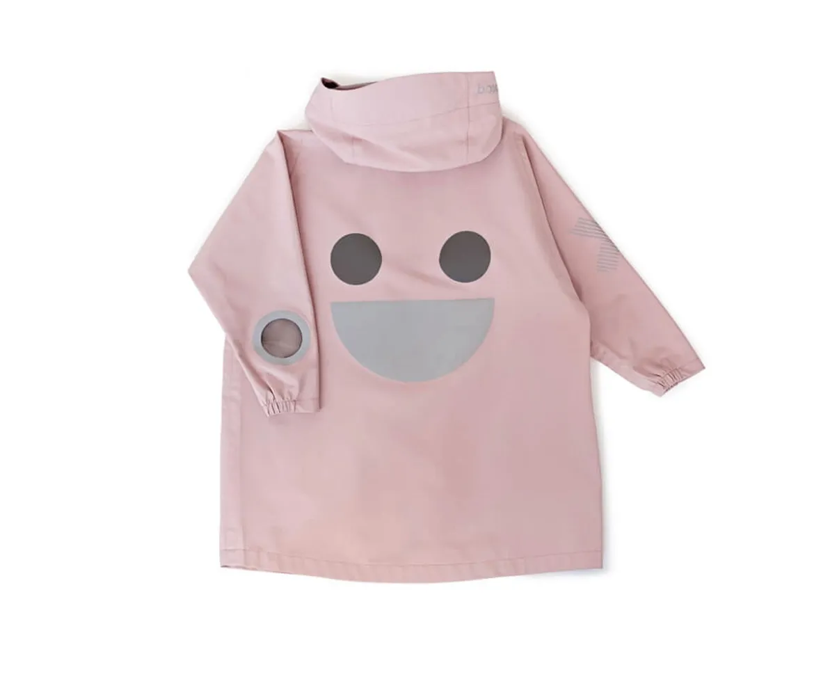 Chaqueta Impermeable Cortavientos Wistiti Rosa