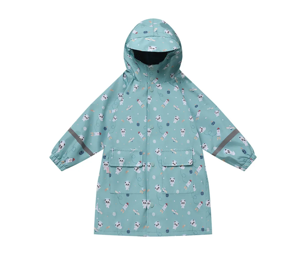 Chubasquero Infantil Pandas in Space