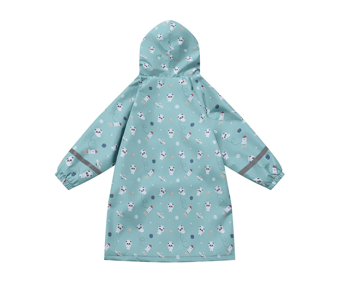Chubasquero Infantil Pandas in Space
