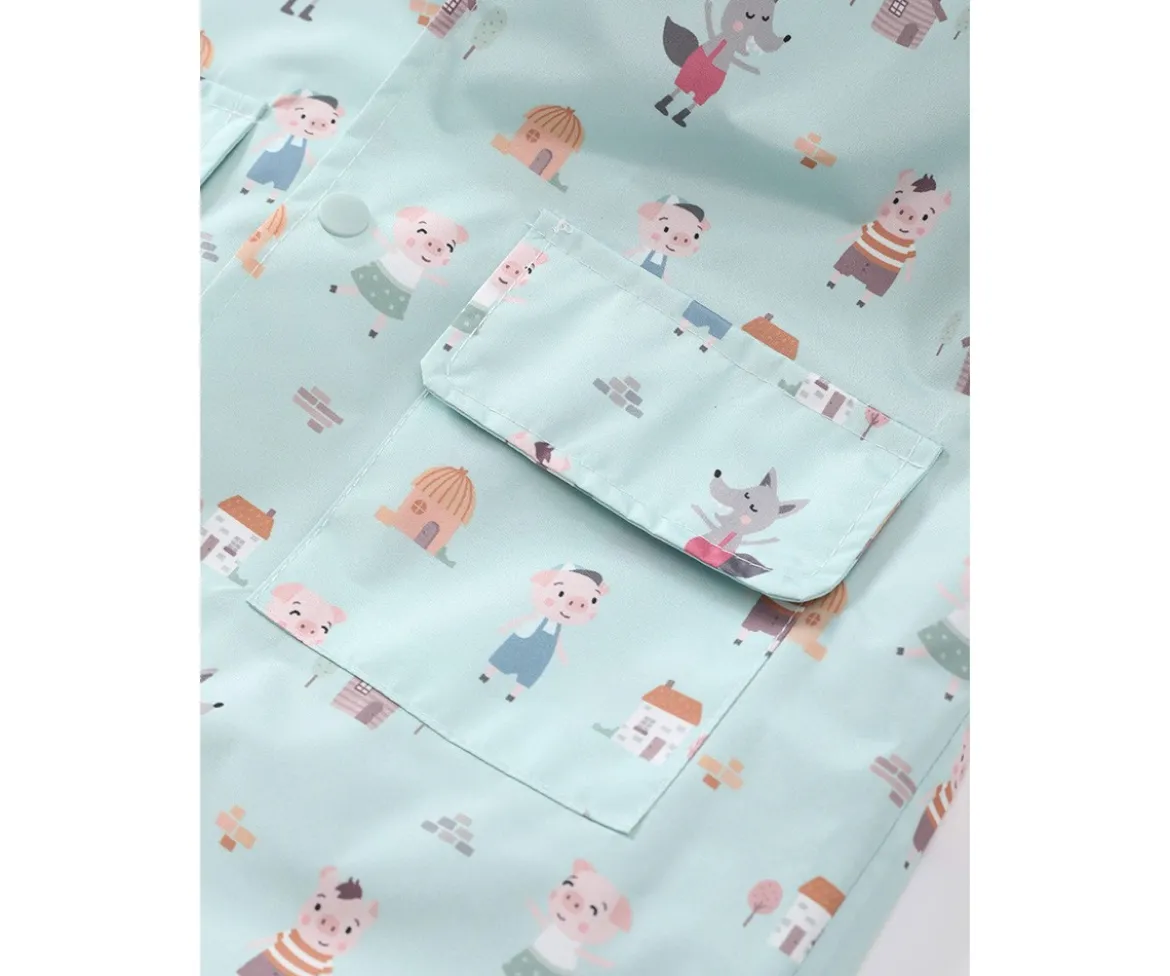 Chubasquero Infantil The Three Little Pigs