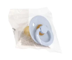 Chupete BIBS Colour Round Steel Blue en Bolsita