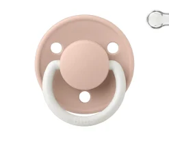 Chupete Nocturno BIBS De Lux Blush en Bolsita