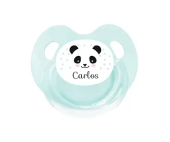 Chupete Personalizado Retro Aqua Panda