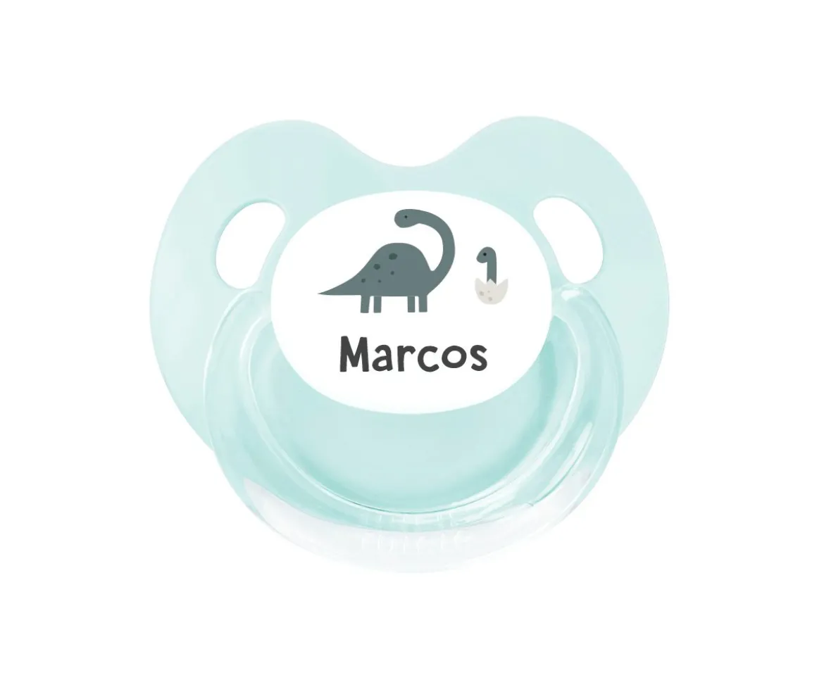 Chupete Personalizado Retro Diplodocus