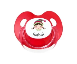 Chupete Personalizado Retro Duende Niña