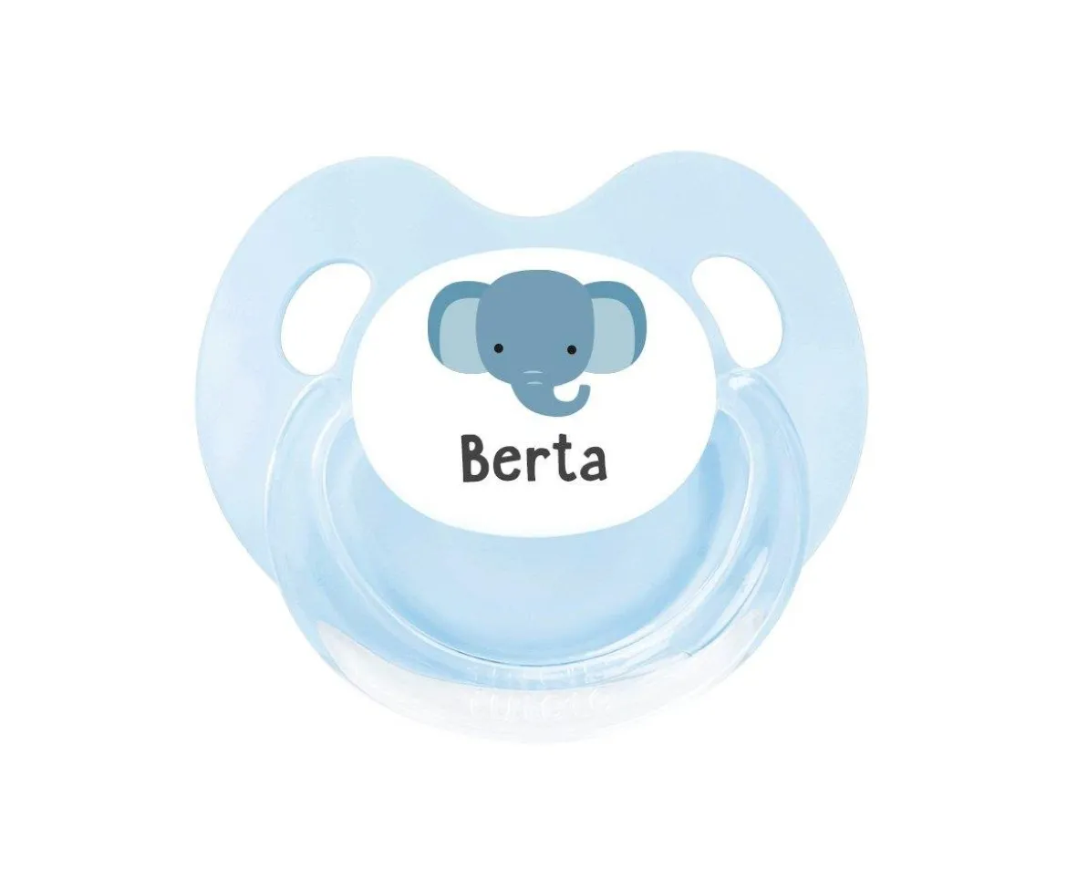 Chupete Personalizado Retro Elefante