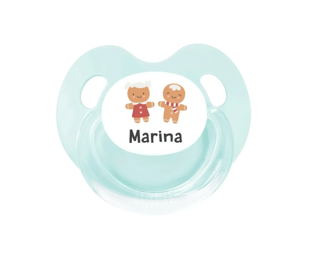 Chupete Personalizado Retro Galleta de Jengibre