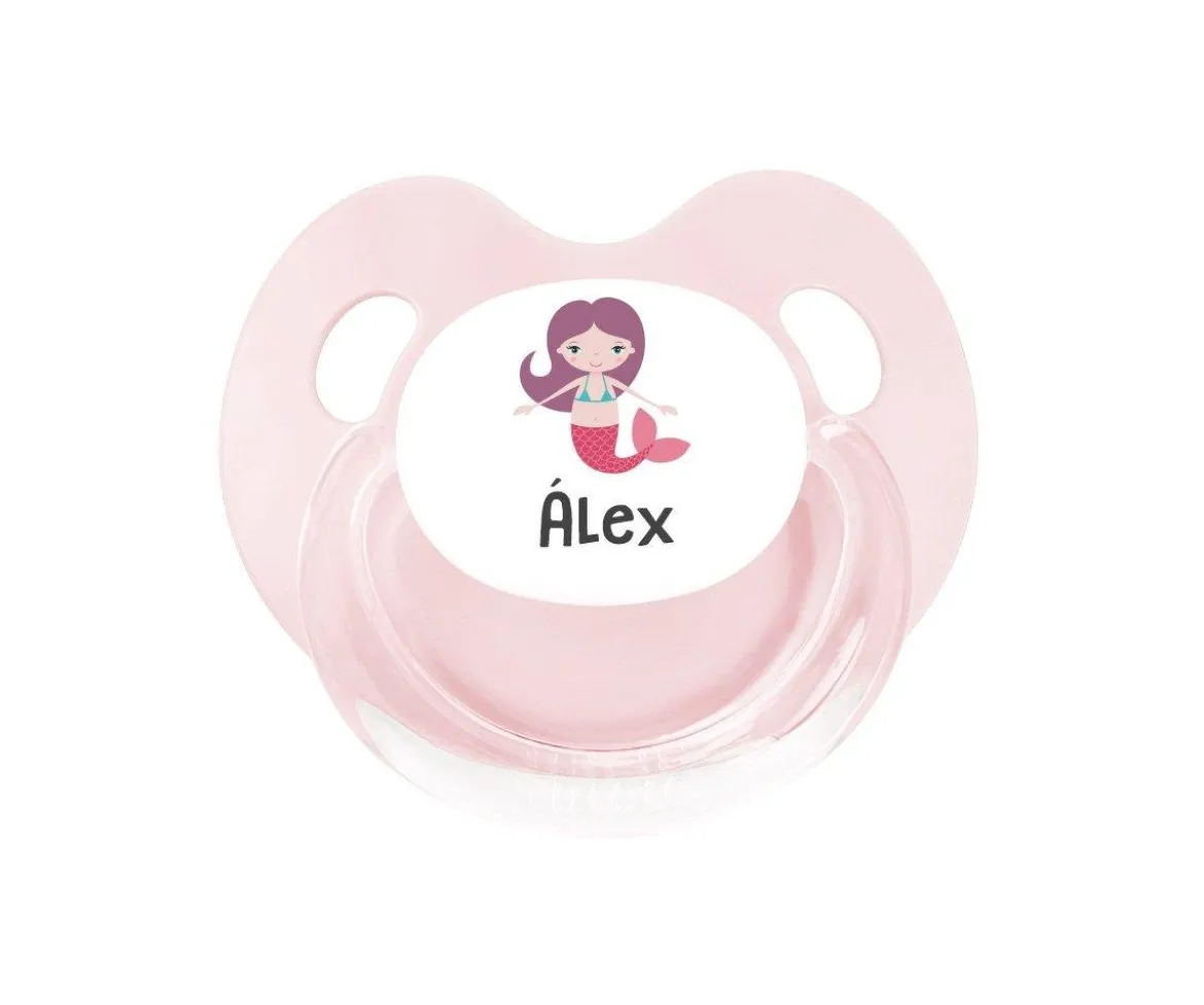 Chupete Personalizado Retro Sirena