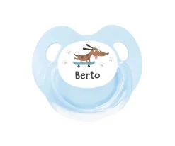 Chupete Personalizado Retro Skater Dog