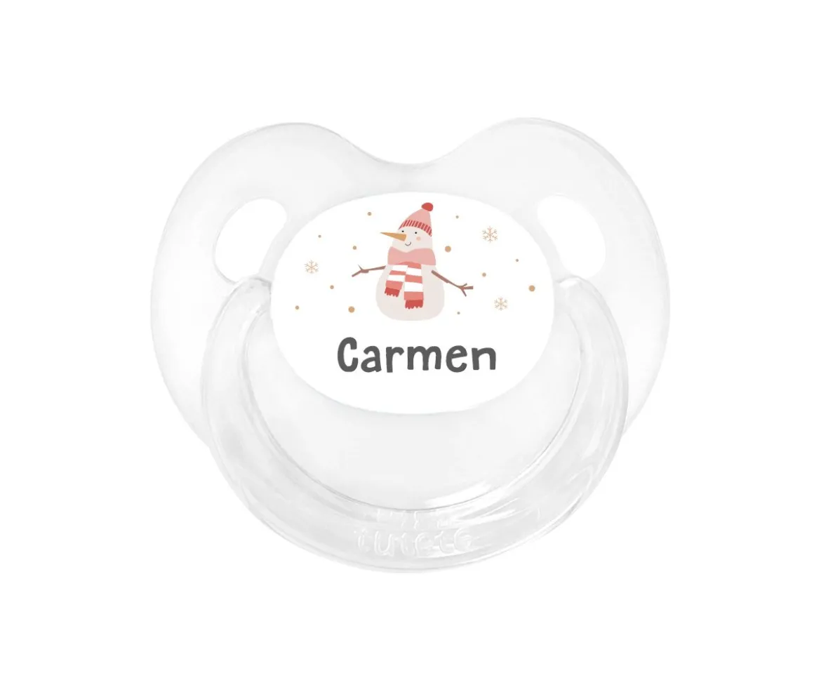 Chupete Personalizado Retro Snowman