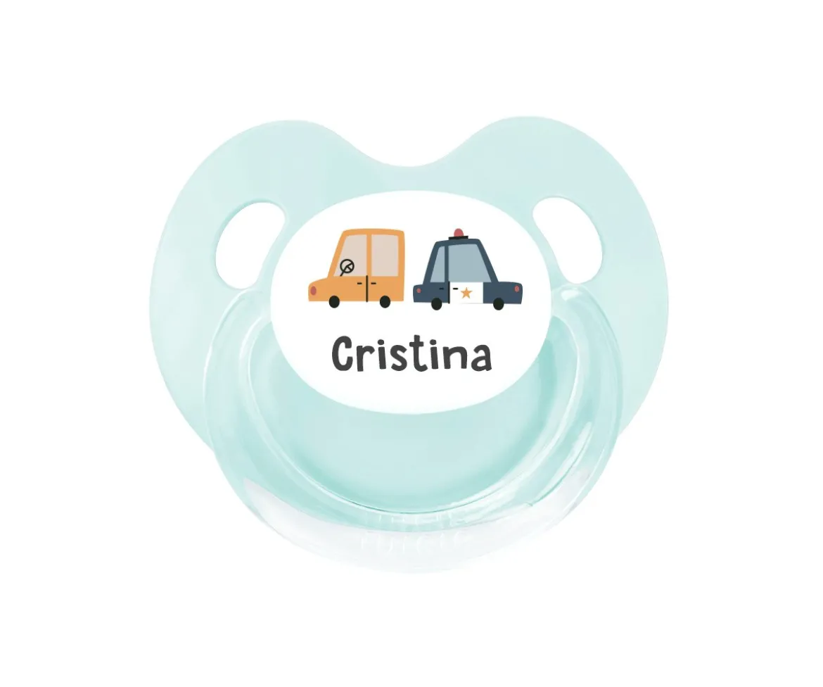 Chupete Personalizado Retro Vintage Cars