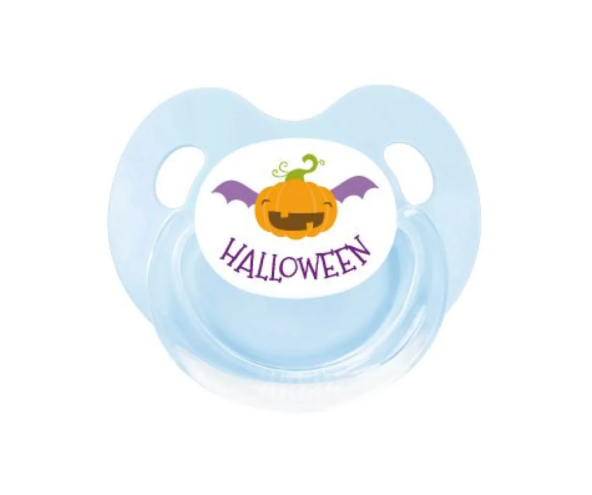 Chupete Retro Azul Calabaza