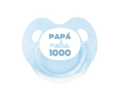 Chupete Retro Azul Papá Molas 1000
