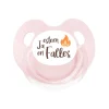 Chupete Retro Ja Estem en Falles Rosa