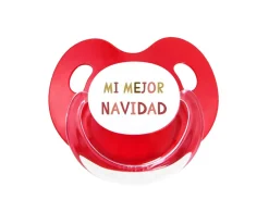 Chupete Retro Rojo Mi mejor Navidad