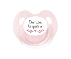Chupete Retro Rosa Siempre Te Querré