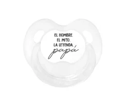 Chupete Retro Transparente Un Papá de Leyenda