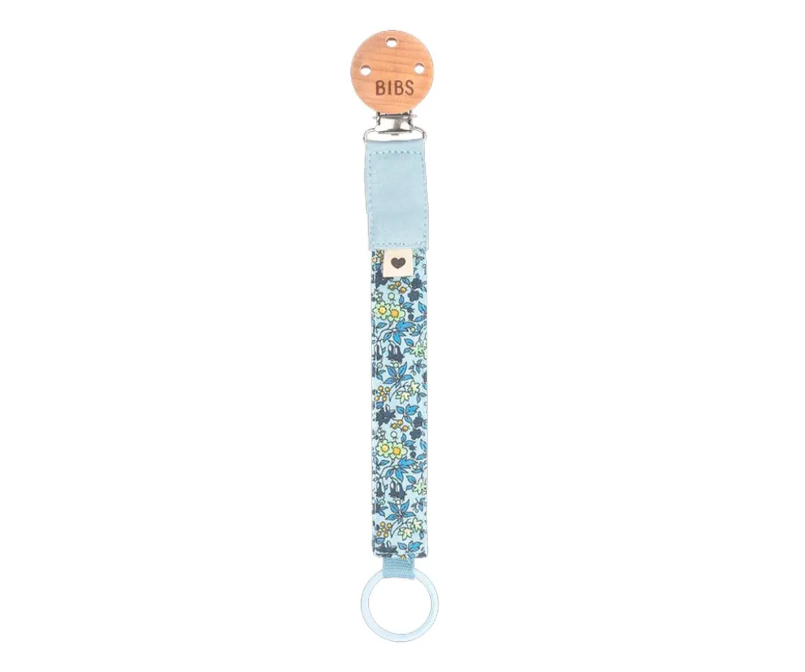 Chupetero BIBS Liberty Chamomile Lawn Baby Blue