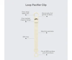 Chupetero BIBS Loop Cip Blush