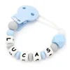 Chupetero Silicona Personalizado NEW Sweet Blue