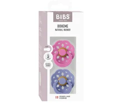 2 Chupetes BIBS Boheme Bubblegum/Peri