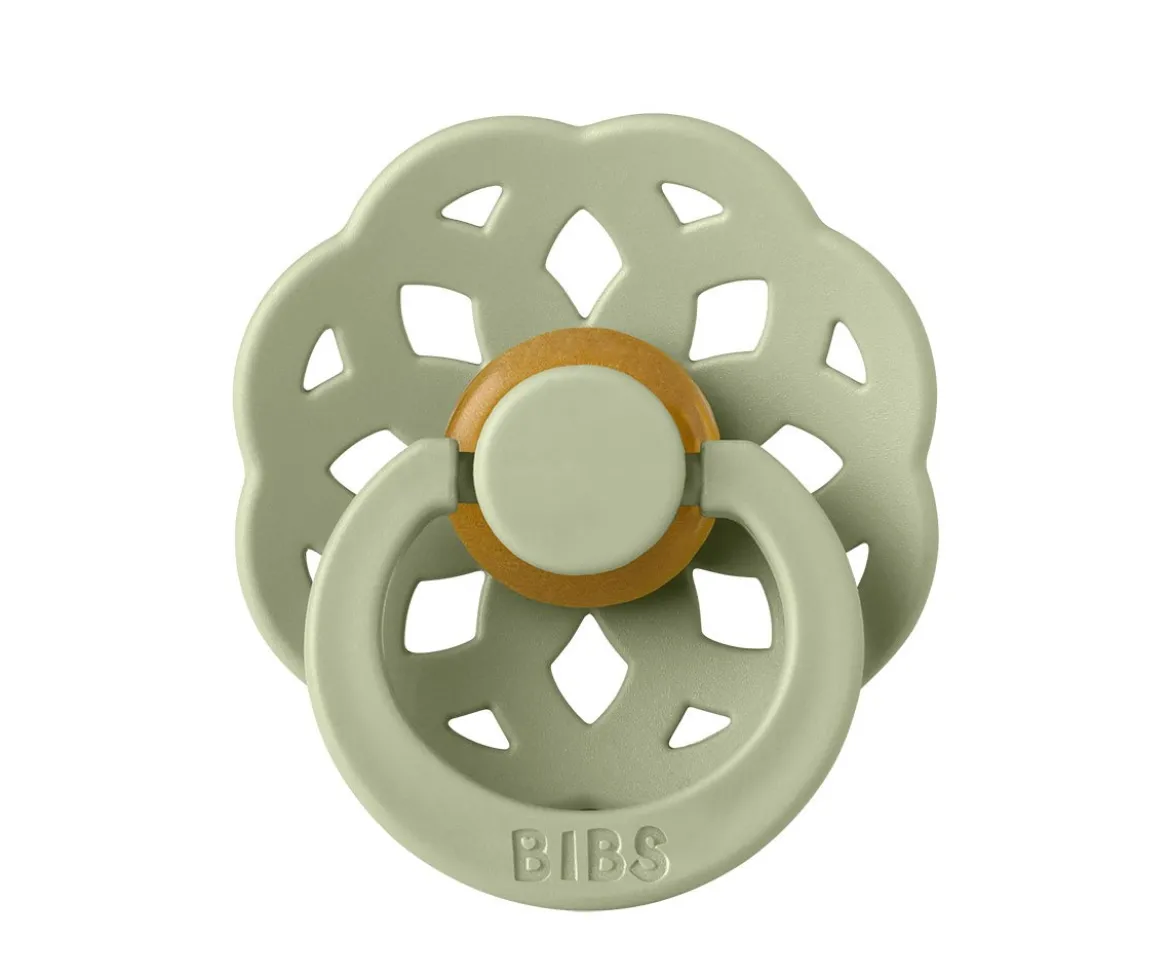 2 Chupetes BIBS Boheme Ivory/Sage
