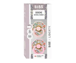 2 Chupetes BIBS Boheme x Liberty Oscar Meadow Blossom Mix