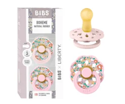 2 Chupetes BIBS Boheme x Liberty Oscar Meadow Blossom Mix