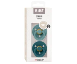 2 Chupetes BIBS Colour Anatómica Island Sea/Forest Lake