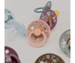 2 Chupetes BIBS Colour Round Liberty Capel Sage Mix
