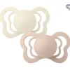 2 Chupetes BIBS Couture Ivory/Blush Silicona