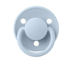 2 Chupetes BIBS De Lux Iron/Baby Blue Silicona