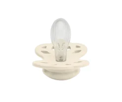 2 Chupetes BIBS Infinity Simétrica Ivory/Blossom