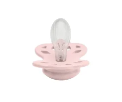 2 Chupetes BIBS Infinity Simétrica Ivory/Blossom