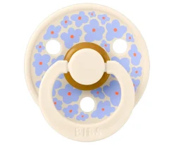 2 Chupetes BIBS Studio Colour Round Jasmine Ivory Mix