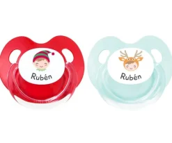 Chupetes Personalizados Retro Duende Reno Niño