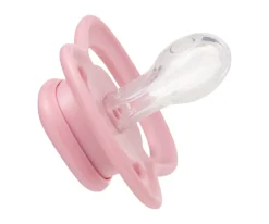 2 Chupetes Tetina Fisiológica Silicona Berry/Blush