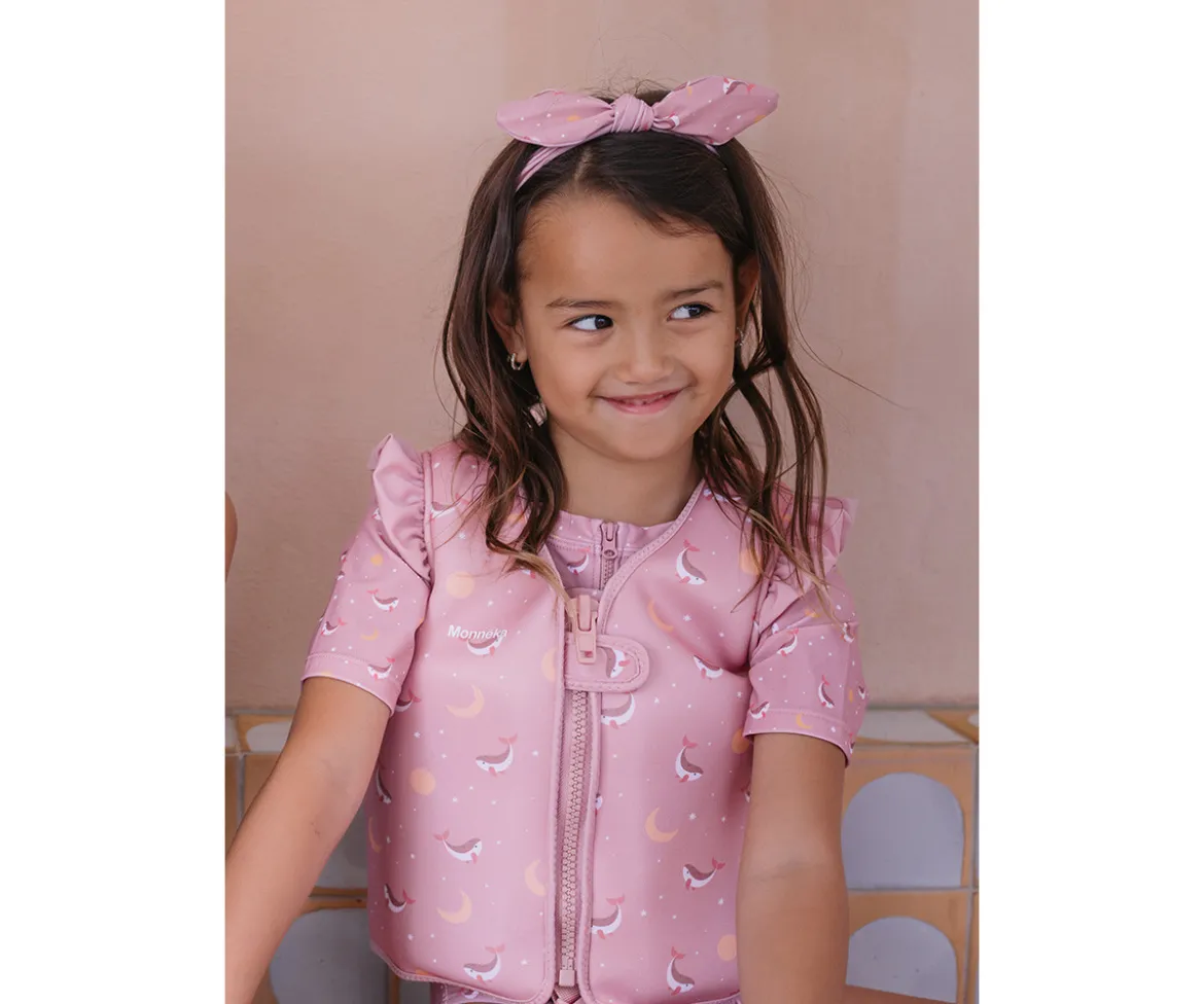 Cinta de Pelo Stripes Bloom & Blush