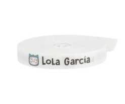 Cinta Marca Prendas Personalizada Búho