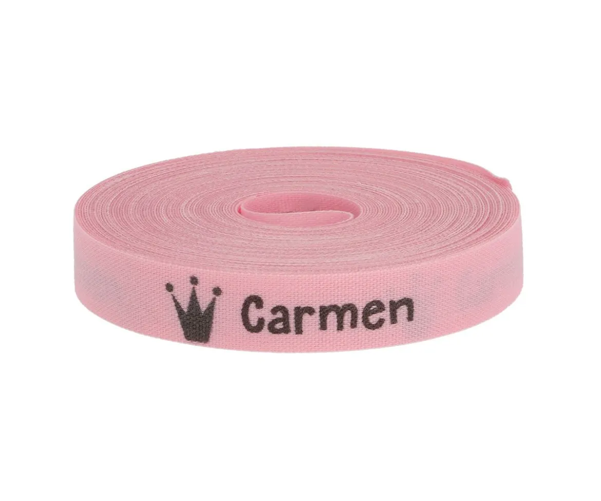 Cinta Marca Prendas Personalizada Corona Ref.03
