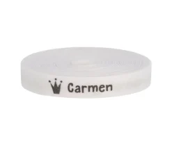Cinta Marca Prendas Personalizada Corona Ref.03