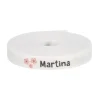 Cinta Marca Prendas Personalizada Flores