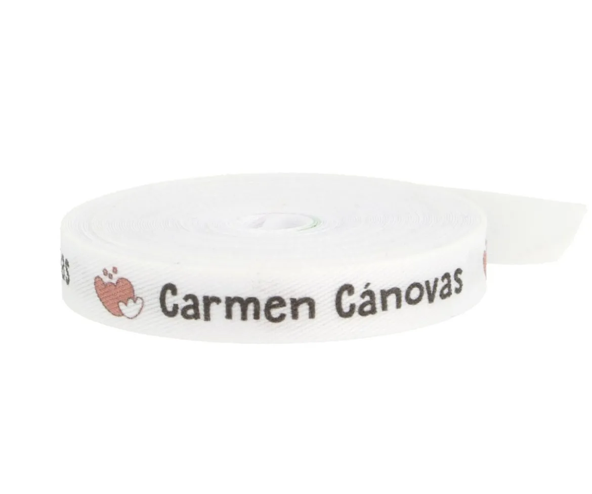 Cinta Marca Prendas Personalizada Geometric Nature