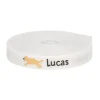 Cinta Marca Prendas Personalizada Leopardo