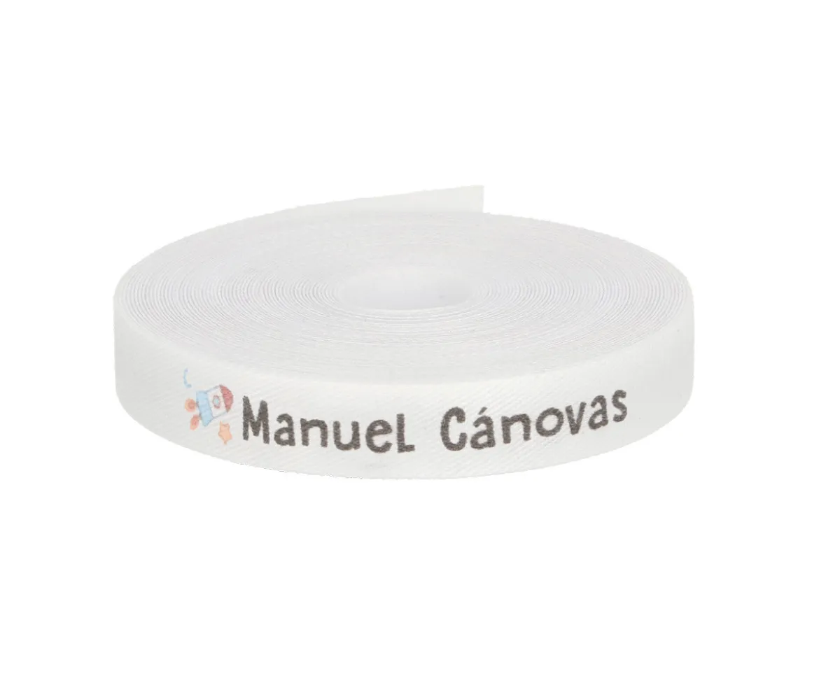 Cinta Marca Prendas Personalizada Nave